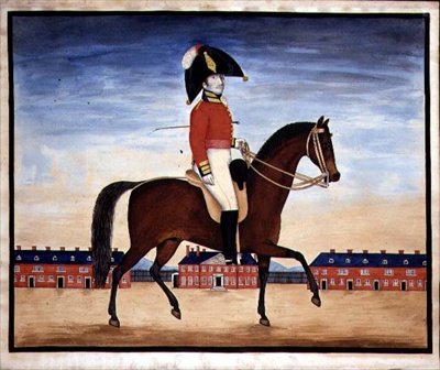 Portrait of Captain William Manfull of the 3rd King