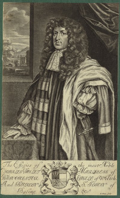 Portrait of Charles Paulet by English School
