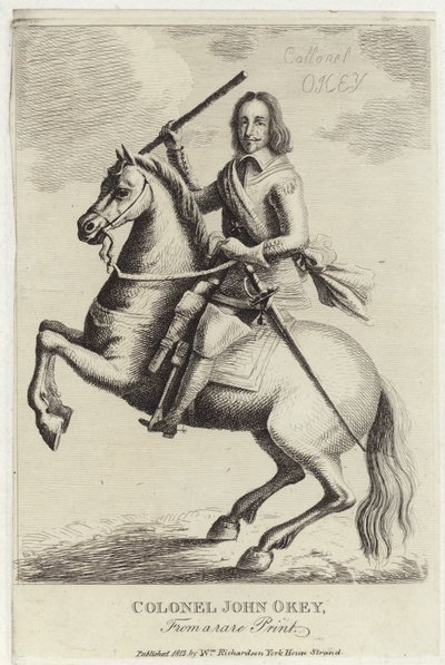 Portrait of Colonel John Okey by English School