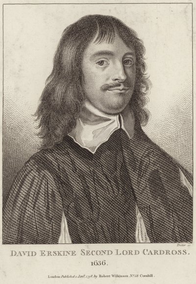 Portrait of David Erskine, Second Lord Cardross by English School