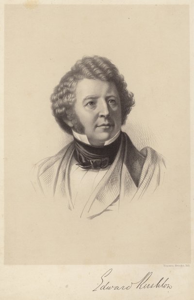 Portrait of Edward Rushton by English School