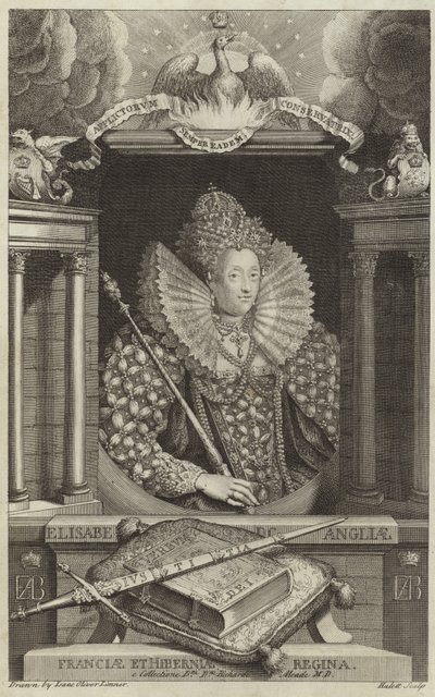 Portrait of Elizabeth I of England by English School