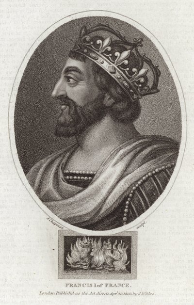 Portrait of Francis I of France by English School