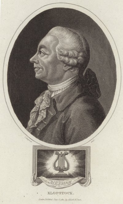 Portrait of Friedrich Gottlieb Klopstock by English School