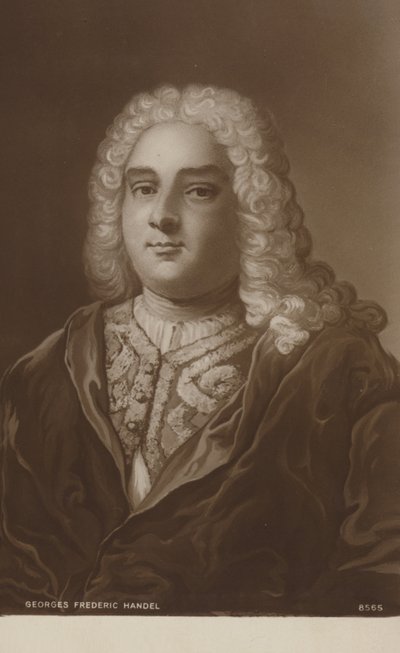 Portrait of George Friedrich Handel by English School