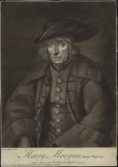 Portrait of Harry Morgan by English School