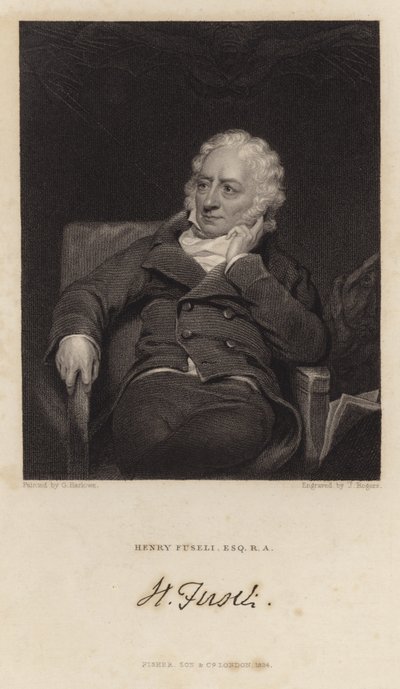 Portrait of Henry Fuseli by English School