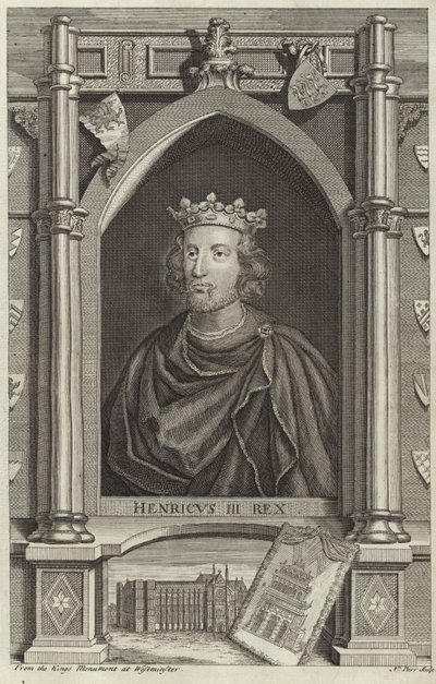Portrait of Henry III of England by English School