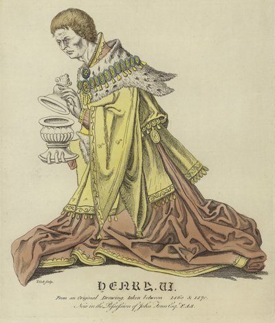 Portrait of Henry VI of England by English School