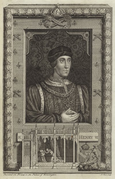 Portrait of Henry VI of England by English School