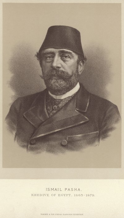 Portrait of Ismail Pasha by English School