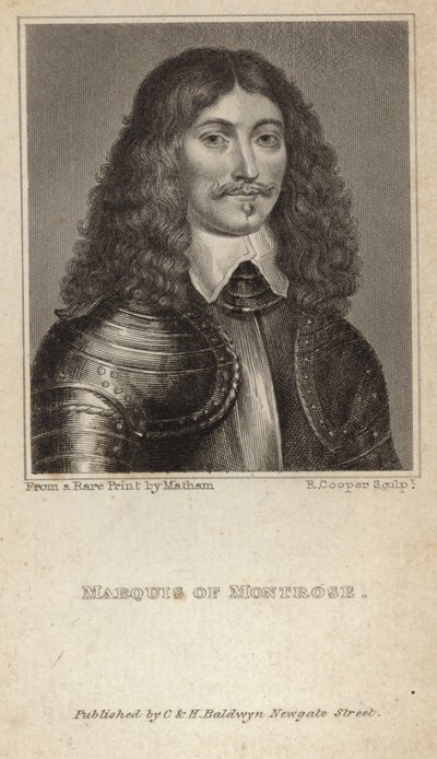 Portrait of James Graham, Marquess of Montrose by English School