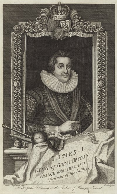 Portrait of James I of Great Britain and Ireland by English School