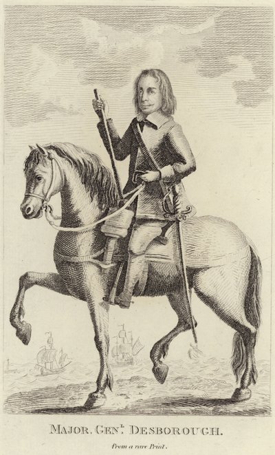 Portrait of John Desborough by English School
