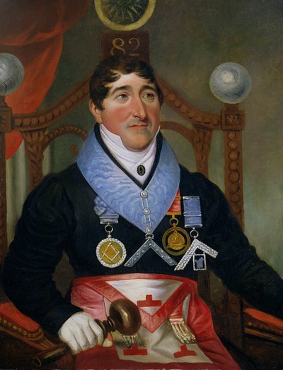 Portrait of John James Howell Coe by English School