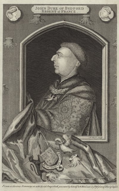 Portrait of John of Lancaster, Duke of Bedford by English School