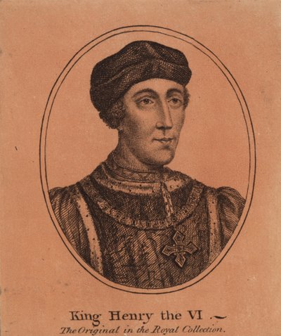 Portrait of King Henry VI of England by English School