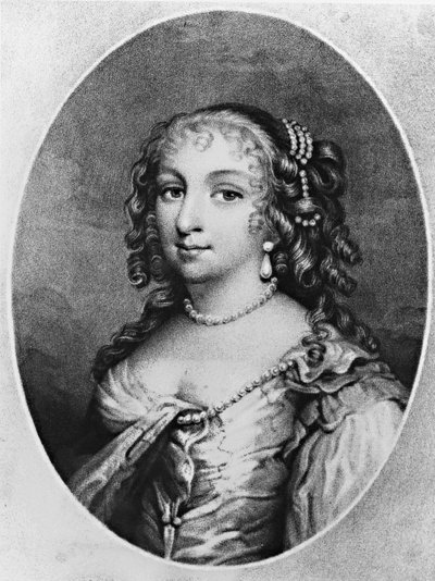 Portrait of Lady Denham, from 