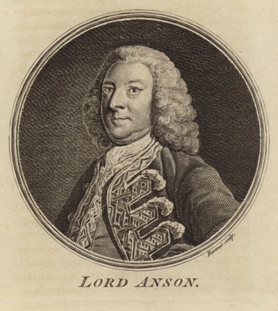 Portrait of Lord Anson by English School