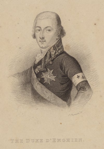 Portrait of Louis Joseph, Prince of Conde by English School