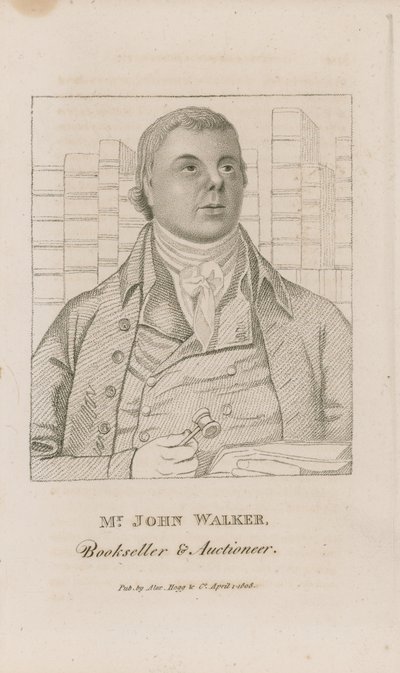 Portrait of Mr John Walker by English School
