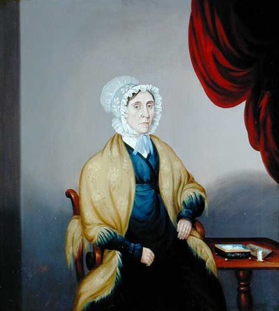 Portrait of Mrs Elizabeth Whitely by English School