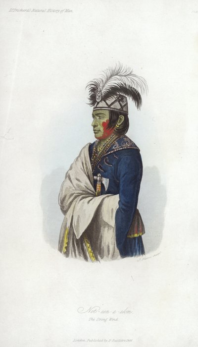 Portrait of Not-Een-A-Akom by English School