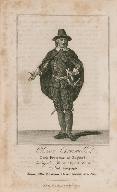 Portrait of Oliver Cromwell by English School