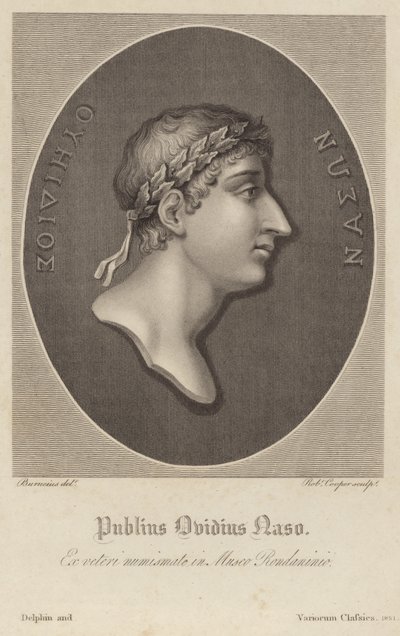 Portrait of Ovid by English School