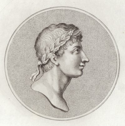 Portrait of Ovid by English School