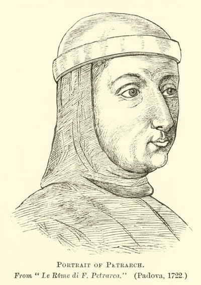 Portrait of Petrarch by English School