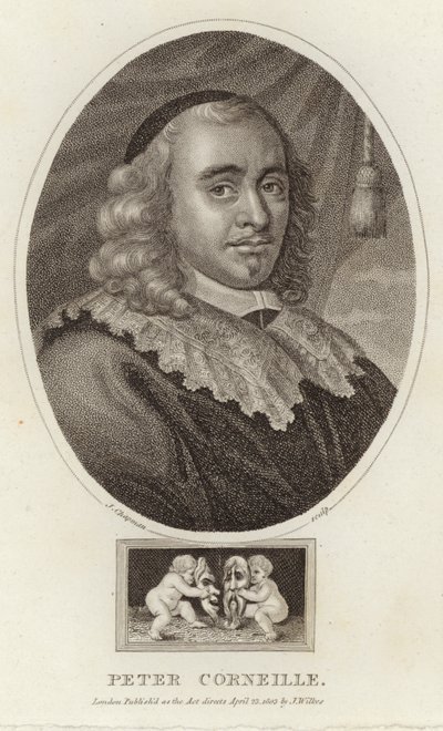 Portrait of Pierre Corneille by English School