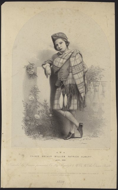 Portrait of Prince Arthur by English School