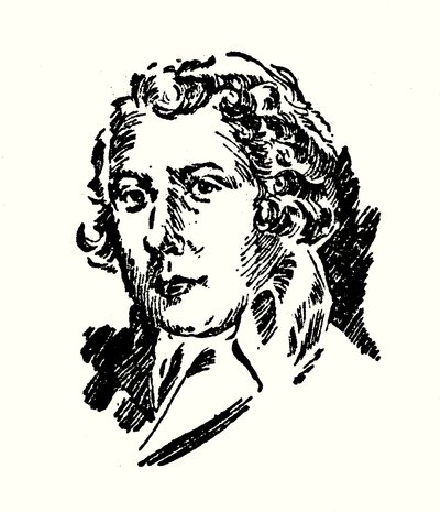 Portrait of Richard Brinsley Sheridan by English School