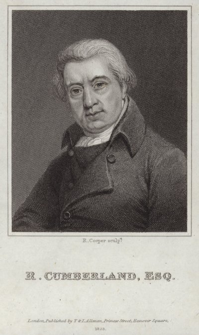 Portrait of Richard Cumberland by English School