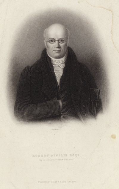 Portrait of Robert Ainslie by English School
