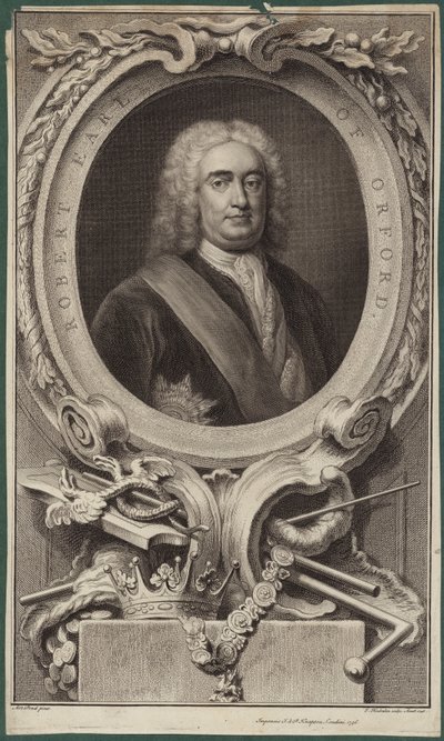 Portrait of Robert Walpole, Earl of Orford by English School