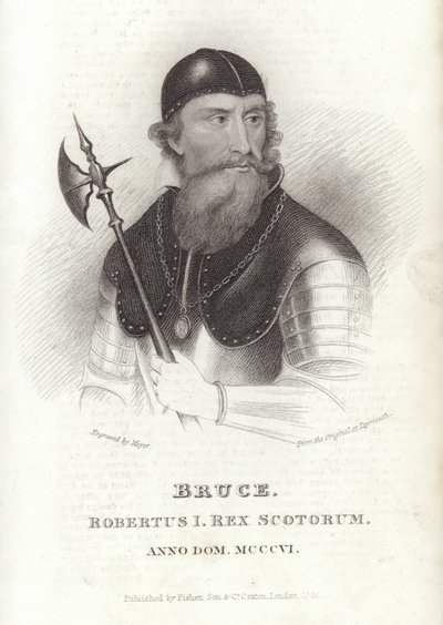 Portrait of Robert the Bruce by English School