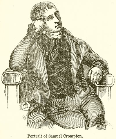 Portrait of Samuel Crompton by English School