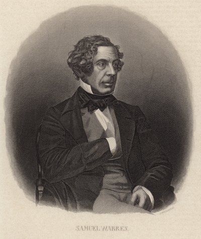 Portrait of Samuel Warren by English School