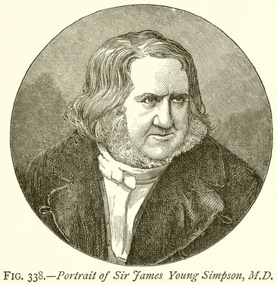Portrait of Sir James Young Simpson, M.D. by English School