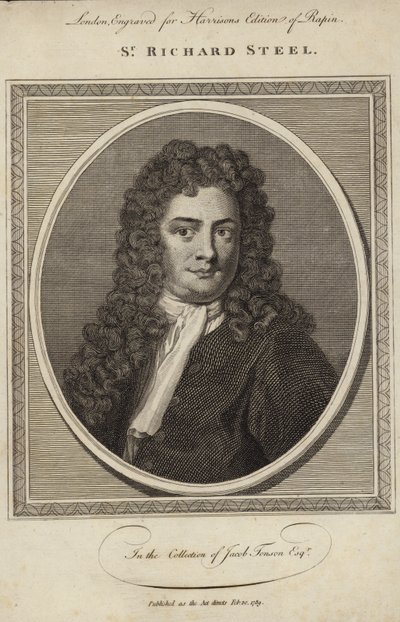 Portrait of Sir Richard Steele by English School