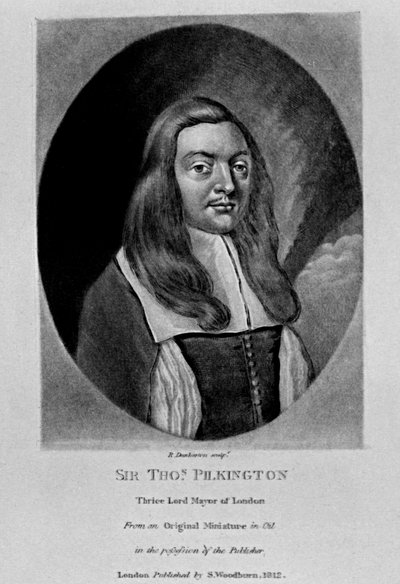 Portrait of Sir Thomas Pilkington, from 