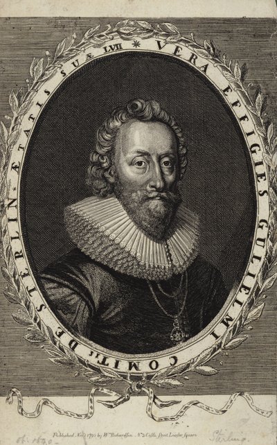Portrait of William Alexander, Earl of Stirling by English School
