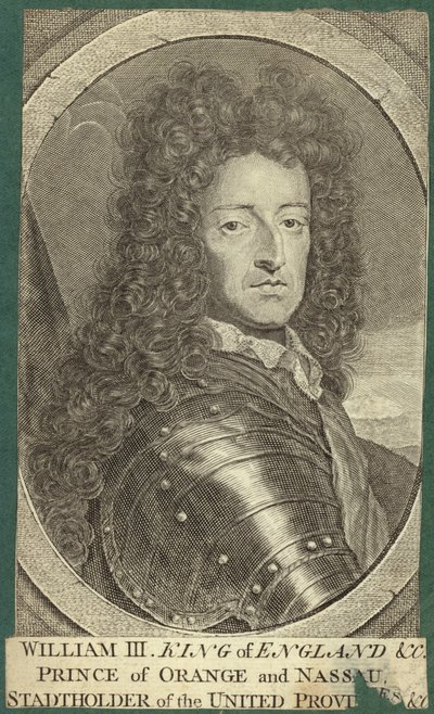 Portrait of William III, Prince of Orange by English School
