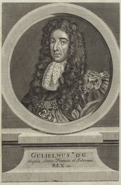 Portrait of William III of England by English School
