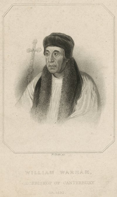 Portrait of William Warham by English School