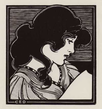 Portrait of a woman by English School