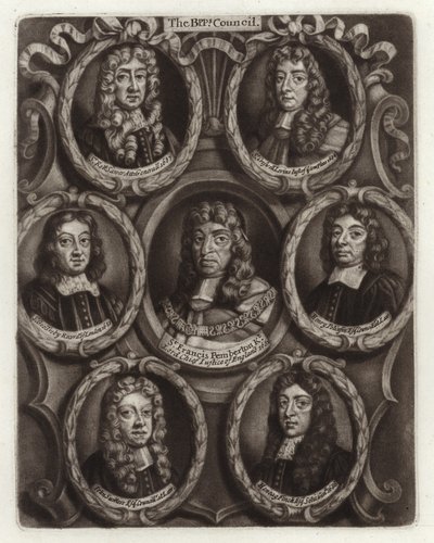 Portraits of The Bishops Counsel by English School