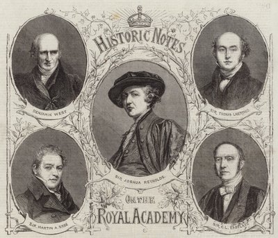 Portraits of the Presidents of the Royal Academy by English School